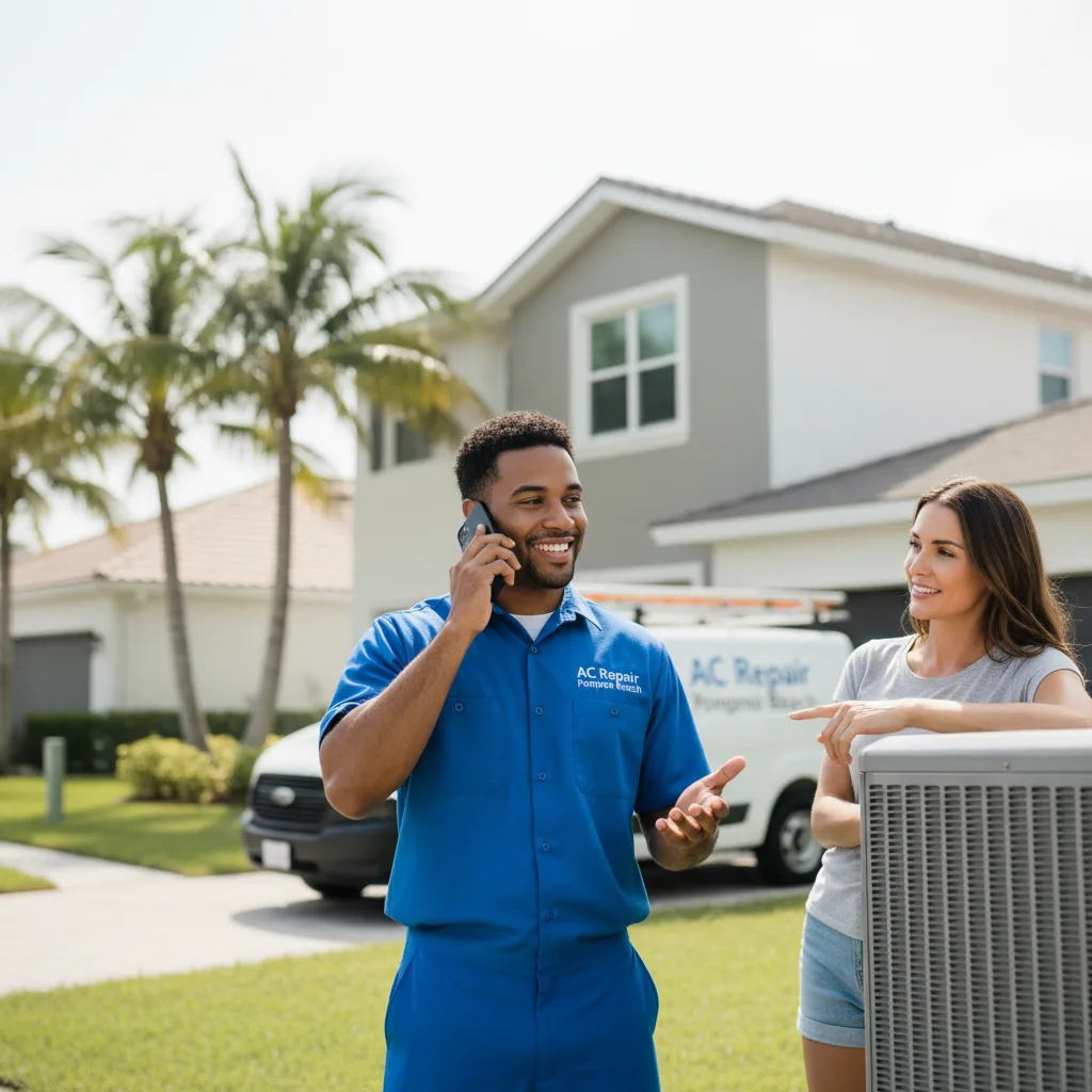 AC Repair Pompano Beach customer support in Irma